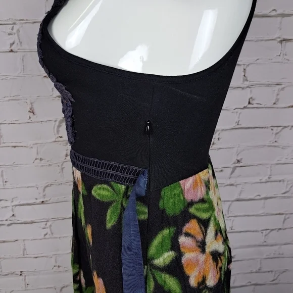 FREE People Crochet Embroidered‎ Wool Blend Mini Dress - Picture 8 of 13